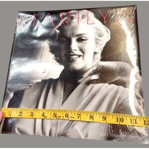 Marilyn Monroe Wall Calendar By Sam Shaw 2011 16-Month Sealed New B01 U